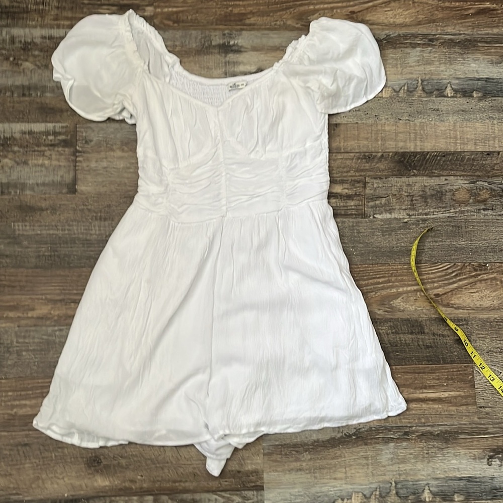 Abercrombie Ruched Sweetheart Romper